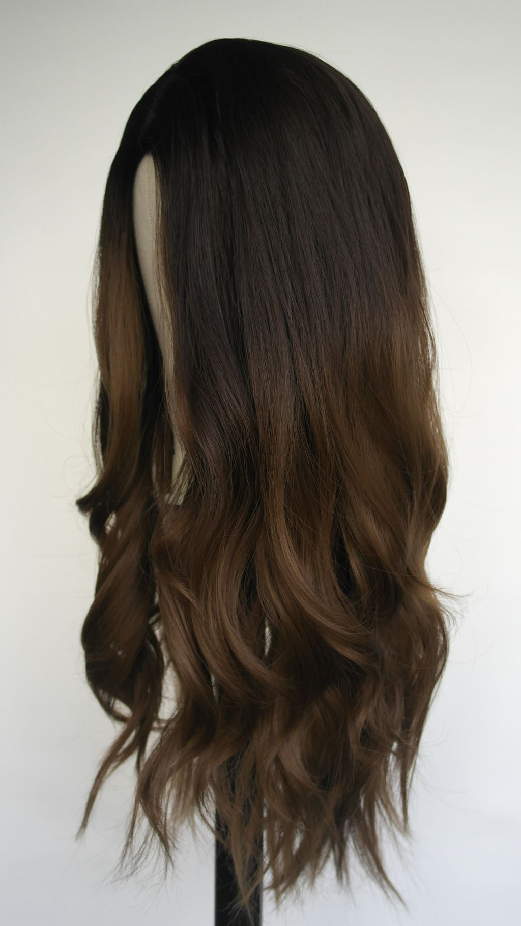Brunette Ombre Sunkissed Soft Wave Wig  | Hard Front 22"