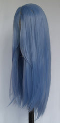 Pastel Sky Blue Long Straight Lace Front Wig | 30" | Pre-Order