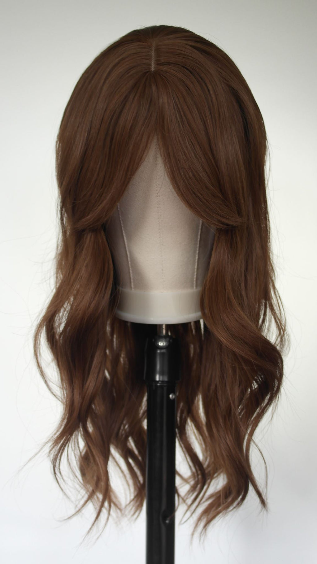 Warm Brunette Soft Wave Long Synthetic Wig