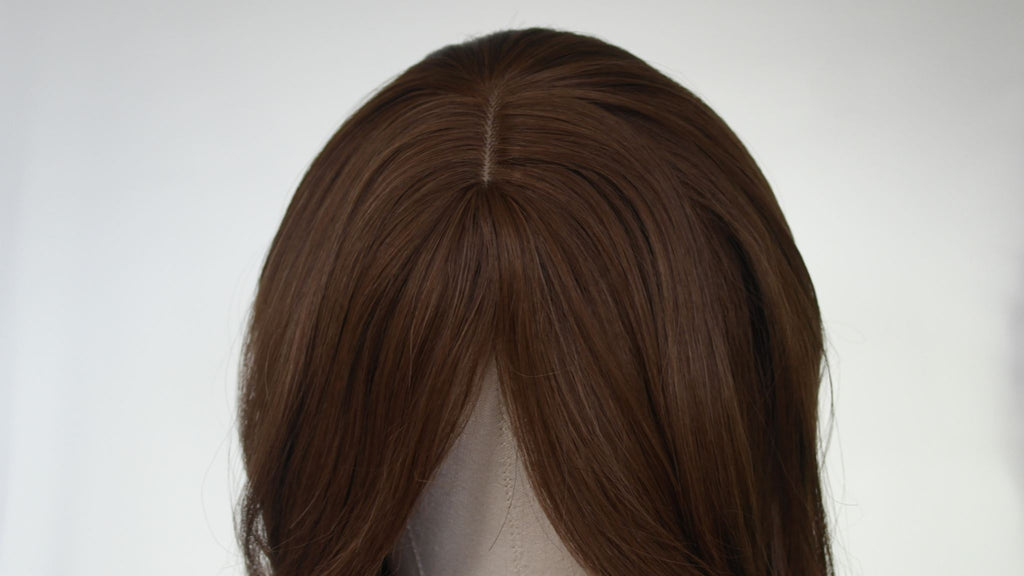 Warm Brunette Soft Wave Long Synthetic Wig